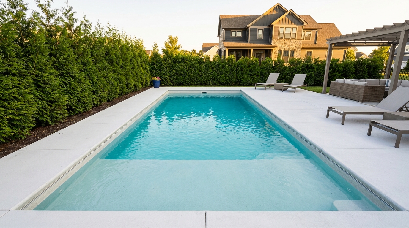 Standard Fiberglass Pool